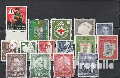 Produktbild von Briefmarken BRD (BR.Deutschland) 1953 1953 postfrisch