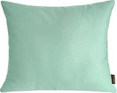 Produktbild von Eurofirany 464529, Mintfarbe, Satin, Baumwolle, Einfarbig, 50 x 70 cm, 200 g