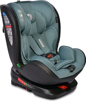 Obrázok produktu pre Detská autosedačka Lorelli i-Size Nebula (40-150 cm) Isofix, otočná o 360°, nastaviteľná zelená
