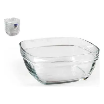 Image de Plat empilable Carré 14 x 14 cm, 55 cl - 6 pièces