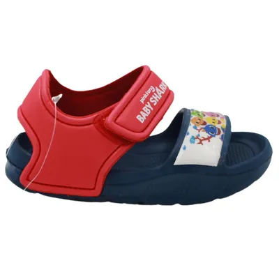 Produktbild von Baby Shark rote Strandsandale 27