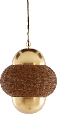 Immagine prodotto di Light & Living - lampada a sospensione - Cetara - marrone - metallo - E27 - 2983383