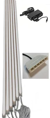 Produktbild von 7465 LED Leuchte ALU Schiene Slim 6x50cm matte Abdeckung Kalt Weiß