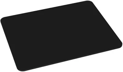 Immagine prodotto di Tappetino per mouse in neoprene Unyqoos® nero – tappetino antiscivolo per gaming e ufficio, con base in gomma, bordi cuciti e superficie lavabile