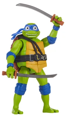 Productafbeelding van Teenage Mutant Ninja Turtles, Ninja-kreet, Leonardo, 4 stuks, Ninja Turtles, Meerdere kleuren, Kunststof