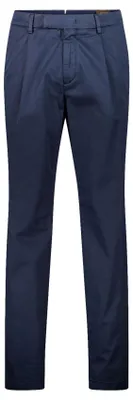Produktbild von Gardeur Hose dunkelblau Bundfalte normale Passform