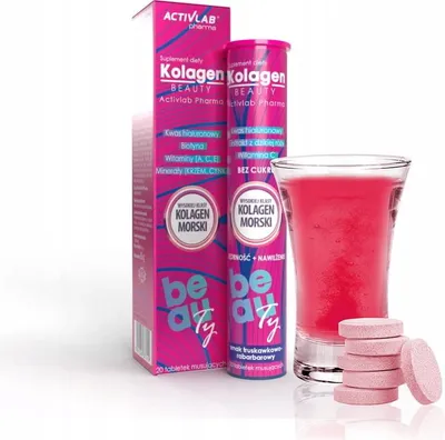 Zdjęcie produktu dla Kolagen Beauty w tabletkach musujących Activlab Pharma