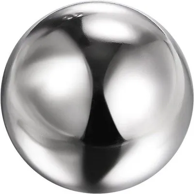 Immagine prodotto di Sfera riflettente per giardino, 80 mm - Parasole in acciaio lucido - Decorazione per esterni - Argento
