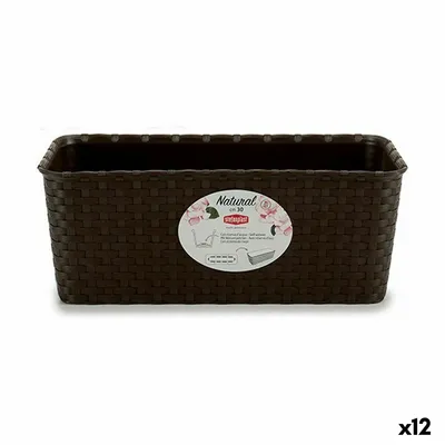 Obrázek produktu pro Stefanplast plastový květináč 13 x 11 x 28,5 cm (12 ks)