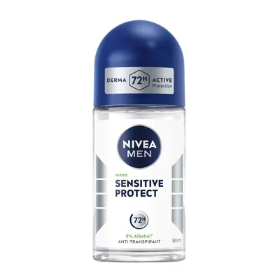 Immagine prodotto di Nivea Uomo Sensitive Protect Anti Transpirant Roll On Confezione da 50ml