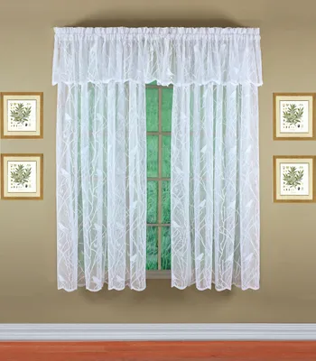 Productafbeelding van Vandaag, Songbird: Halfdoorschijnend kantpaneel, 160 cm, wit, 142,2 x