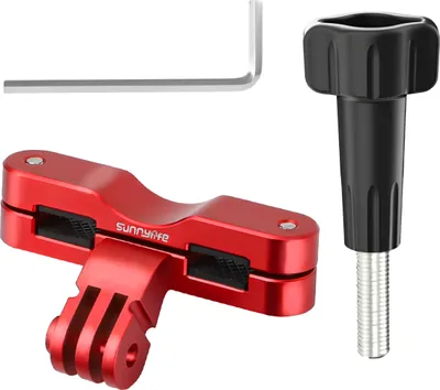Immagine prodotto di Supporto per sella da bicicletta per Action Camera 5 Pro / Insta360 GO 3S / GoPro 13 (rosso)