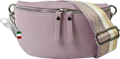 Produktbild von Florence Echtleder Damen Gürteltasche hell voilett Bauchtasche D2OTM808P