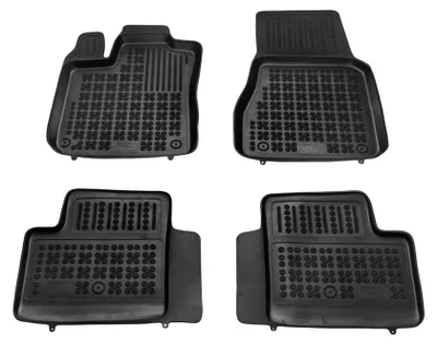 Image de MTM Tapis de sol pour Renault Twingo III (aussi Electric) 08.2014- en Caoutchouc, Bac sur Mesure Antidérapant avec Rebords 5 cm, cod. 3D 5660