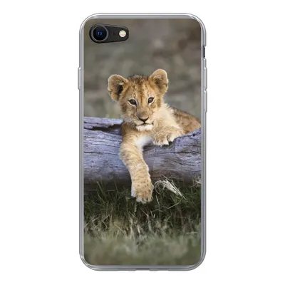 Produktbild von MuchoWow® Handyhülle Schutzhülle Hülle für iPhone 8 Jungtier - Tier - Natur Silikon Softcase Handy Hülle - Schutzhaube