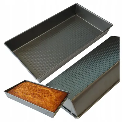 Produktbild von Elhandel Rechteckige Backform Metall 30x17cm für Kuchen