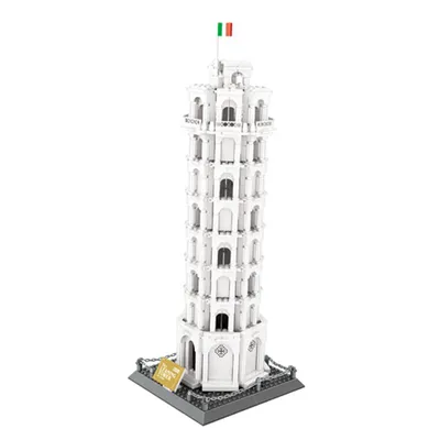 Produktbild von WANGE The Leaning Tower of Pisa, Bausatz, 6 Jahr(e), ABS, 1392 Stück(e)