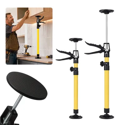 Produktbild von Set mit 2 verstellbaren Deckenhalterungen mit einer Tragfähigkeit von 50 kg