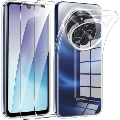 Produktbild von Hülle + 2X Schutzglas für Xiaomi Redmi 17C Panzerfolie Schutzhülle Case Full 9H