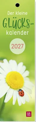 Produktbild von Lesezeichenkalender 2027: Der kleine Glückskalender