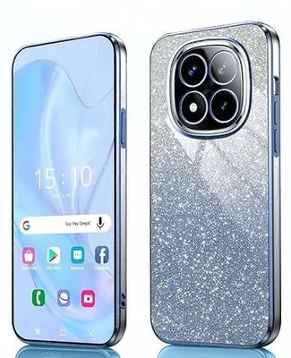 Zdjęcie produktu dla Etui silikonowe xiaomi redmi note 15 pro 4G brokatowe