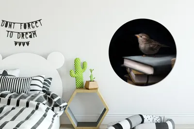 Produktbild von MuchoWow® - Tapetenkreis - Wandbild rund - Schlafzimmerdekoration - Wanddeko - runde Tapete - Kunst für zu Hause