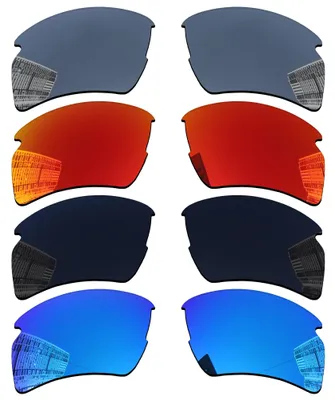 Image de Omgoods - 4 paires de verres de rechange polarisés pour lunettes de soleil