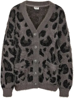 Immagine prodotto di NOISY MAY Cardigan alla moda con motivo animalier e bottoni Taglia: M
