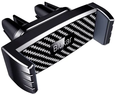 Auto-Handyhalter Lüftung, doppelte Clips, 360° drehbar, 4,7–6,7 Zoll, Schwarz