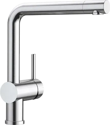 Produktbild von Blanco Küchenarmatur LINUS DVGW edelstahl gebürstet 526241