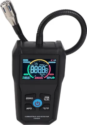 Obrázek produktu pro Detektor hořlavých plynů 50?50000PPM LCD displej Přenosný tester úniku plynu pro potrubí