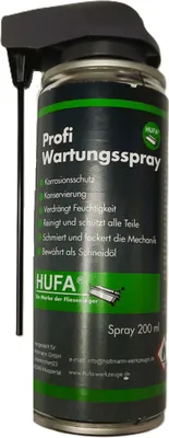 Produktbild von Hufa Schneidhexen-Fliesenschneider Wartungsspray 200ml Schmiermittel