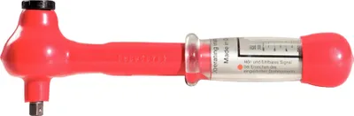 Obrázek produktu pro KS TOOLS 1/4" Mini Drehmomentschlüssel mit Schutzisolierung und Umschalt-Ratschenkopf
