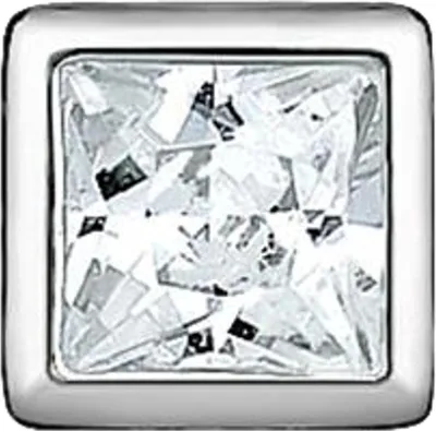 Produktbild von THOMAS SABO Einzel Ohrstecker "Weisser Stein" Silber H2256-0