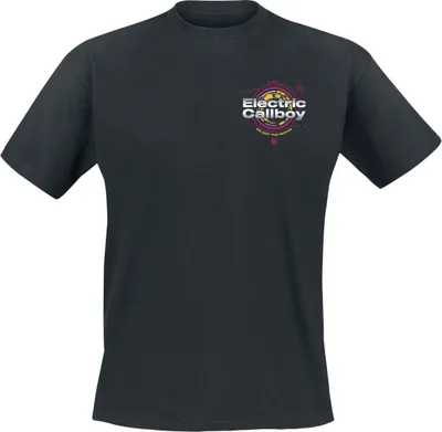 Produktbild von Electric Callboy T-Shirt Herren Moves Tech Smile schwarz S