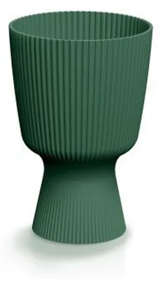 Zdjęcie produktu dla Doniczka MILLY ROUND 14,6 cm - Kolor: ciemnozielony