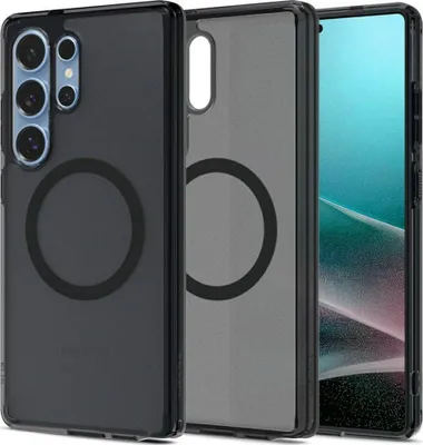 Zdjęcie produktu dla Spigen Ultra Hybrid (MagFit), Pokrowiec, Samsung, Galaxy S25 Ultra, 17,5 cm (6.9"), Czarny