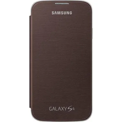 Produktbild von Samsung EF-FI950B, Flip case, Samsung, Galaxy S4, Braun