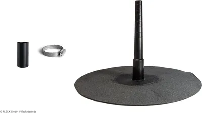 Produktbild von Flachdach-Durchgang mit Schrumpfschlauch bis 20mm ''Schrumpfi-XL Bitumen''