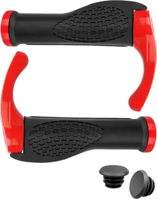 Produktbild von Fahrradzubehör, Lenkerersatz, 3 Sets, Sicherheitsclip-Design, komfortabler Griff, 17x12x3cm