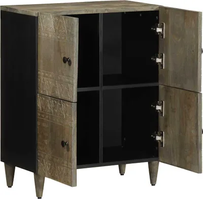 Produktbild von vidaXL Sideboard 60x33x75 cm Massivholz Mango
