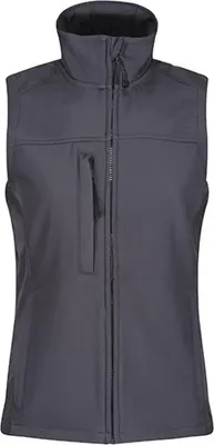 Image de Regatta TRA790 | Femmes Flux Softshell Bodywarmer / Gilet - Couleur : Seal Grey (Solid) - Taille : 38 (12)