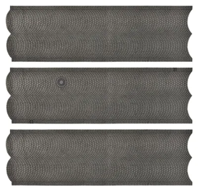 Produktbild von Vollmer 48740 - 0 Straßenplatte Kopfsteinpflaster aus Steinkunst, 3 Stück, L 54 x B 16,3 cm - Neu