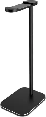 Produktbild von Tragbarer Kopfhörerständer, Kopfhörer-Desktop-Ständer, Tablet-Ständer, rutschfester Kopfhörerständer aus Aluminiumlegierung, Schwarz