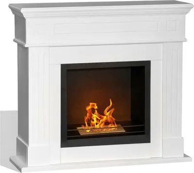 Produktbild von Bioethanol-Kamin Dstivanell 110x37x102h cm Weiß