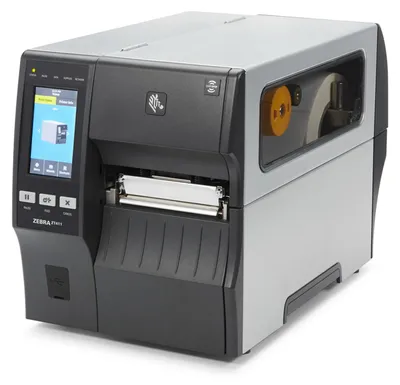 Zdjęcie produktu dla Zebra ZT411, bezpośrednio termiczny/termotransferowy, Drukarka POS, 300 x 300 DPI, 2,4 ips, 356 mm/s, 0.058 - 0.25 µm