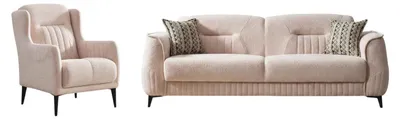 Produktbild von Sofa Set Pasto, Beige Stellvariante 2+1