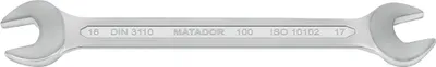 Produktbild von Matador 01002123 Doppel-Maulschlüssel 21 - 23 mm DIN 3110