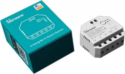 Zdjęcie produktu dla Sonoff Dual R3 przewodowy i bezprzewodowy biały