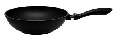 Produktbild von ELO Alucast Wokpfanne Aluguss antihaftbeschichtet Induktion Schwarz 28cm